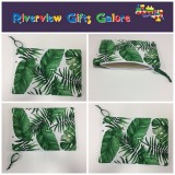 Zip Clutch / Purse / Bag / Pouch - Forest Leaf Zip Clutch / Purse / Bag / Pouch - Forest Leaf
